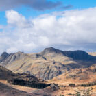 Langdales & Pavey Ark (Square Photographic Print)